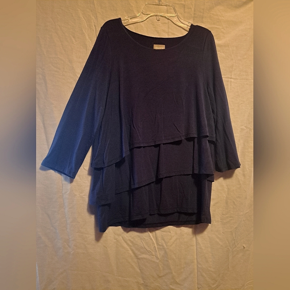Navy blue blouse